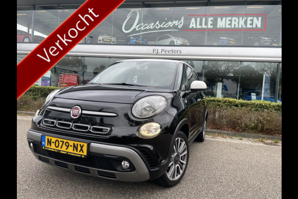 Fiat 500L 1.4 CROSS 4cil. Cruise control - Airco - Navigatie - Trekhaak - Parkeersensoren voor en achter - Stoelverwarming - Bluetooth - Mistlampen voor - Multifunctioneel stuurwiel - Licht metalen 17 inch - U-connect
