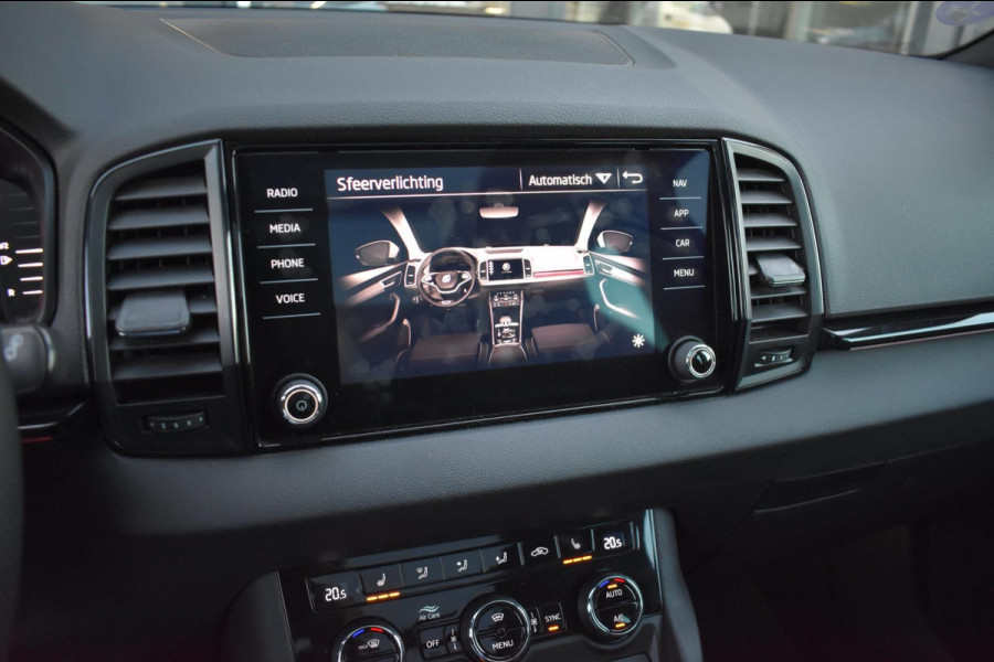 Škoda Karoq 1.5 TSI ACT Sportline MJ21 | TREKHAAK | PANO | APPLE CARPLAY | SFEERVERLICHTING | ANDROID AUTO | DEALER OND. | CANTON