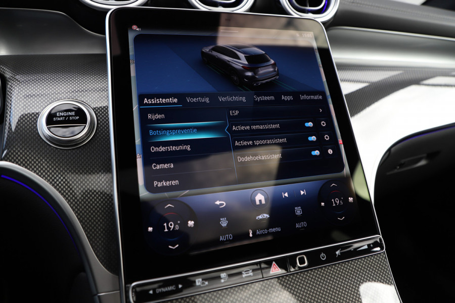 Mercedes-Benz GLC 400e AMG 4-Matic | 381PK | Achterasbesturing | Luchtvering | Pano | Head-up | Keyles-go | Sfeerverlichting | Memory | Distronic