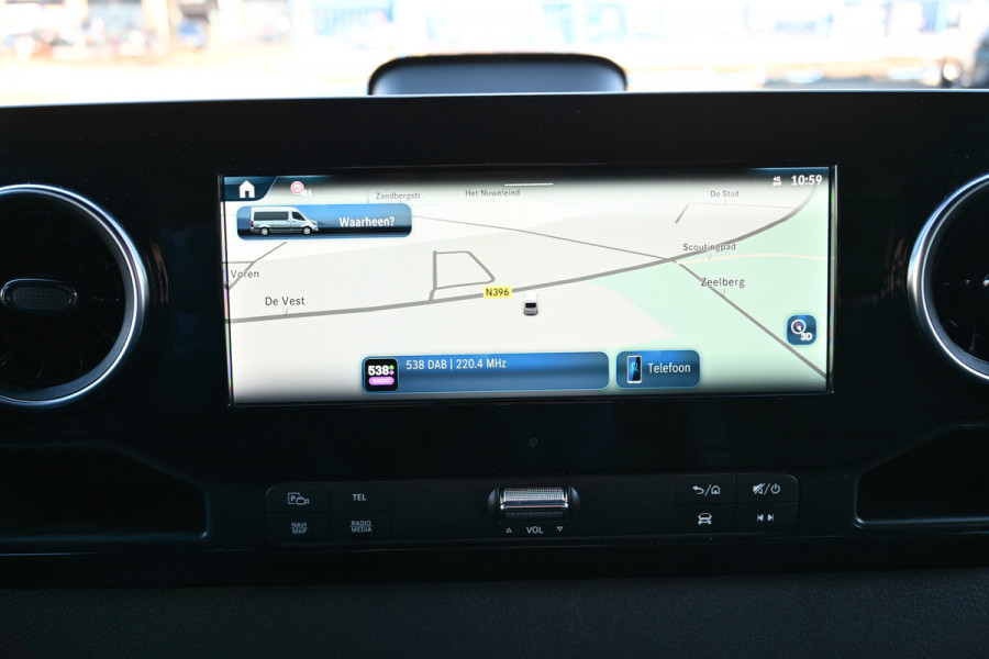 Mercedes-Benz Sprinter 317 CDI L2H2 Pro HD Navigatie, Led koplampen, Geveerde stoel, Aflegvak boven hemel