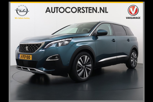 Peugeot 5008 T131PK AUT-8 7-Pers. Pano-Dak Elektr.Stoel+Geheug. Adaptive-Cruise Afn.Trekhaak Apple Android Carplay Navi 360-Camera Elektr.A-K Virtual Cockpit (Digidash) Pack City 1+2 Privacy Glas Orig.NLse auto, 1e eigenaar,  dealer onderhouden. € 45.000 nieuw!