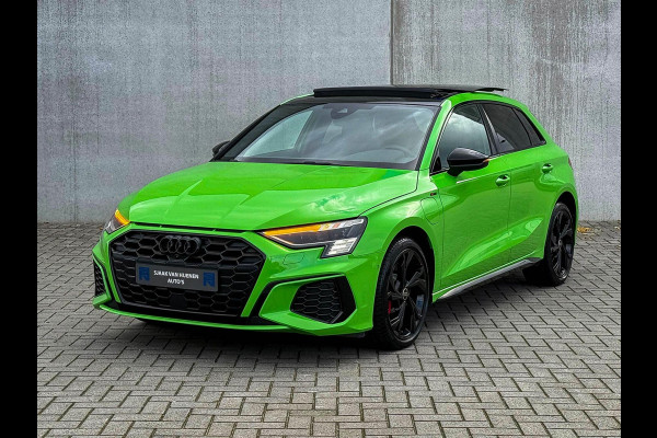 Audi A3 Sportback 45TFSI e 245pk S-Tronic Competition S Edition S-Line 1e Eig|Audi Exclusive|Pano|Kuipstoelen|360°|Ambiance|Matrix