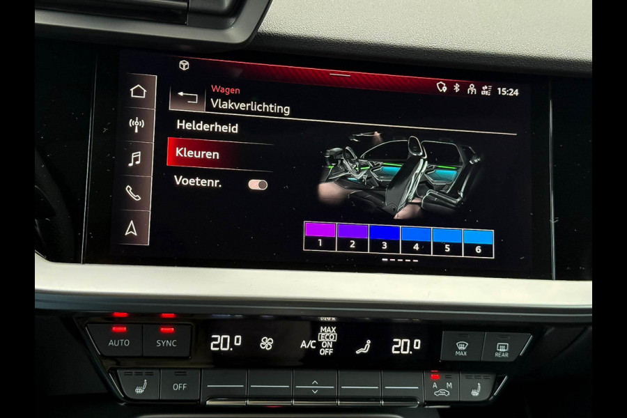 Audi A3 Sportback 45TFSI e 245pk S-Tronic Competition S Edition S-Line 1e Eig|Audi Exclusive|Pano|Kuipstoelen|360°|Ambiance|Matrix