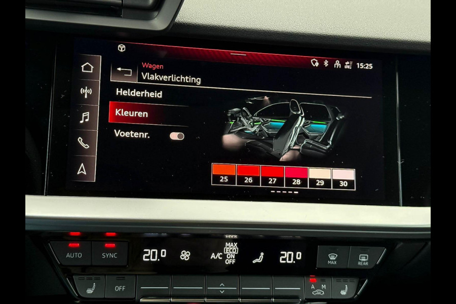 Audi A3 Sportback 45TFSI e 245pk S-Tronic Competition S Edition S-Line 1e Eig|Audi Exclusive|Pano|Kuipstoelen|360°|Ambiance|Matrix
