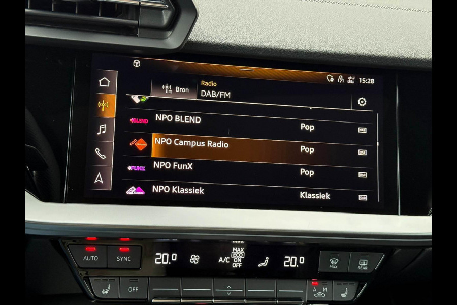 Audi A3 Sportback 45TFSI e 245pk S-Tronic Competition S Edition S-Line 1e Eig|Audi Exclusive|Pano|Kuipstoelen|360°|Ambiance|Matrix