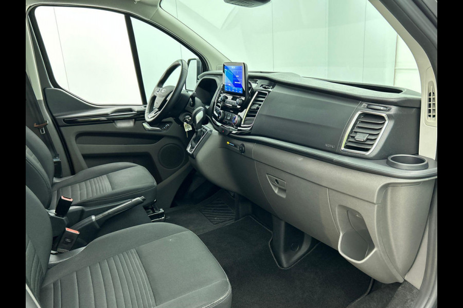 Ford Transit Custom 300 2.0 TDCI L2H1 Limited Dubbele Cabine Navi| Airco| 2 Schuifdeuren | Trekhaak| PDC| Carplay| DAB|