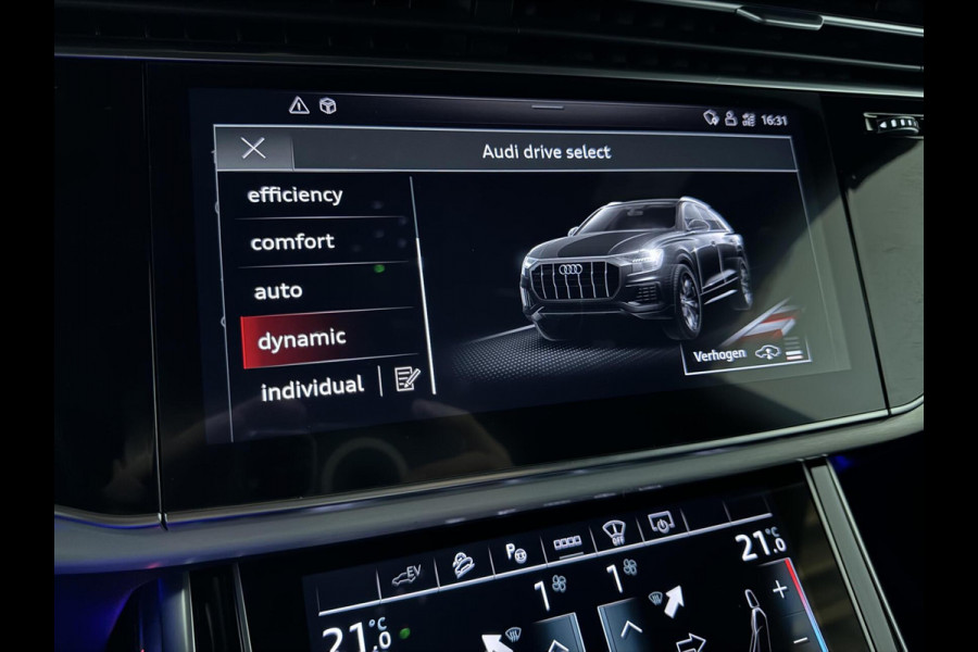 Audi Q8 55 TFSI e Quattro Competition S-Line Pano RS-Seats Sfeer Luchtver. B&O 360º