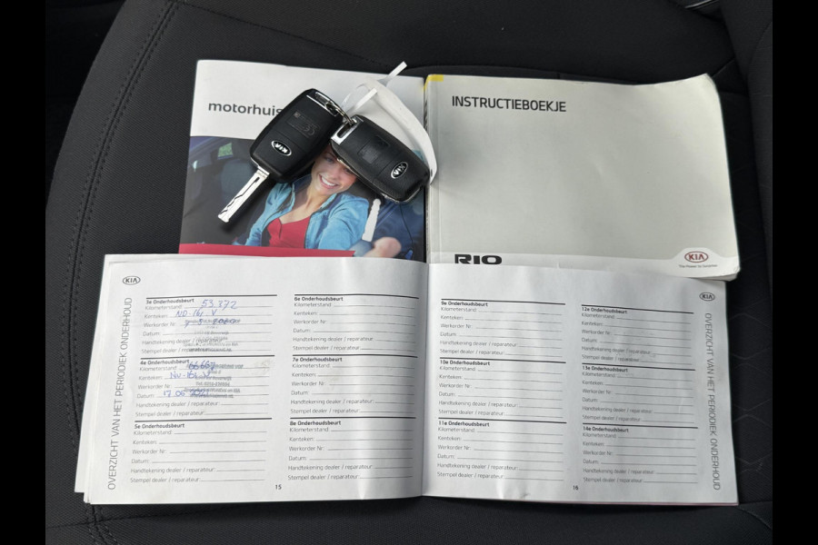 Kia Rio 1.2 CVVT DynamicLine Navi,Camera,Clima,Cruise,Lm velgen,N.A.P,5 Deurs,Nieuwe Apk bij Aflevering
