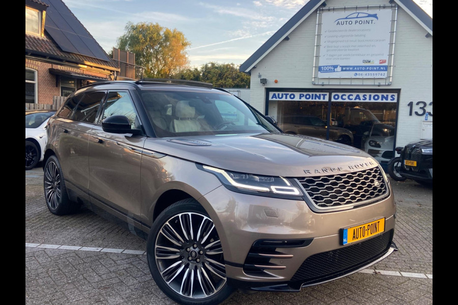 Land Rover Range Rover Velar 2.0 4x4 R-DYNAMIC/PANO/VIRTUAL/GRIJS-KENTEKEN