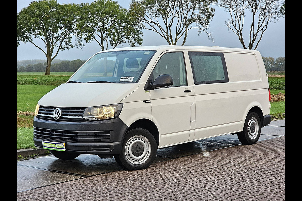 Volkswagen Transporter 2.0 TDI L2H1 DC ac EURO6 1ste eigenaar org Holland