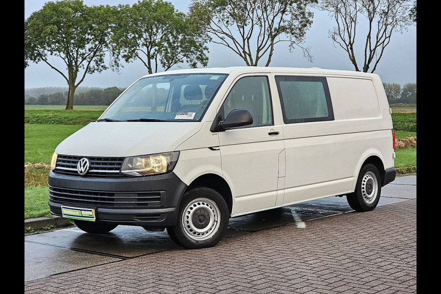 Volkswagen Transporter 2.0 TDI L2H1 DC ac EURO6 1ste eigenaar org Holland