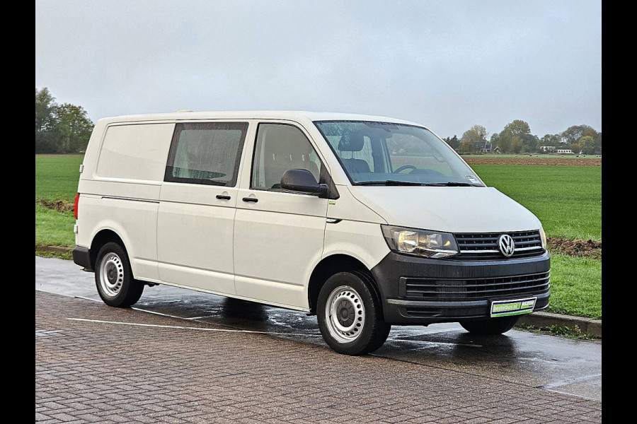 Volkswagen Transporter 2.0 TDI L2H1 DC ac EURO6 1ste eigenaar org Holland