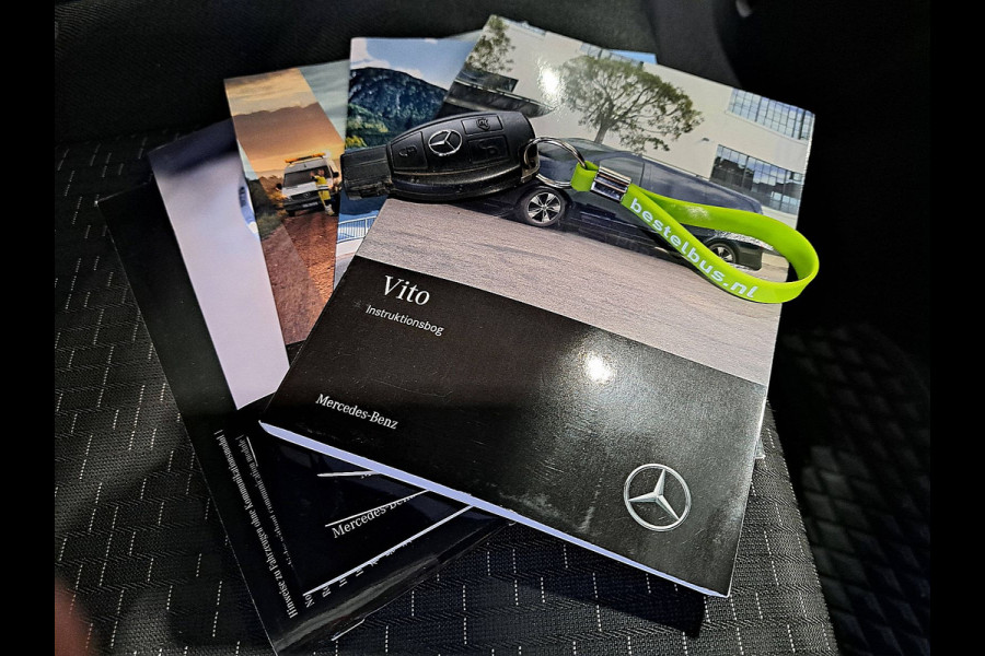 Mercedes-Benz Vito 114 CDI L3 Automaat Navi 270Gr-Deuren 2.5T-Trekhaak PDC Distronic 3-Zits Stoelverwarming!