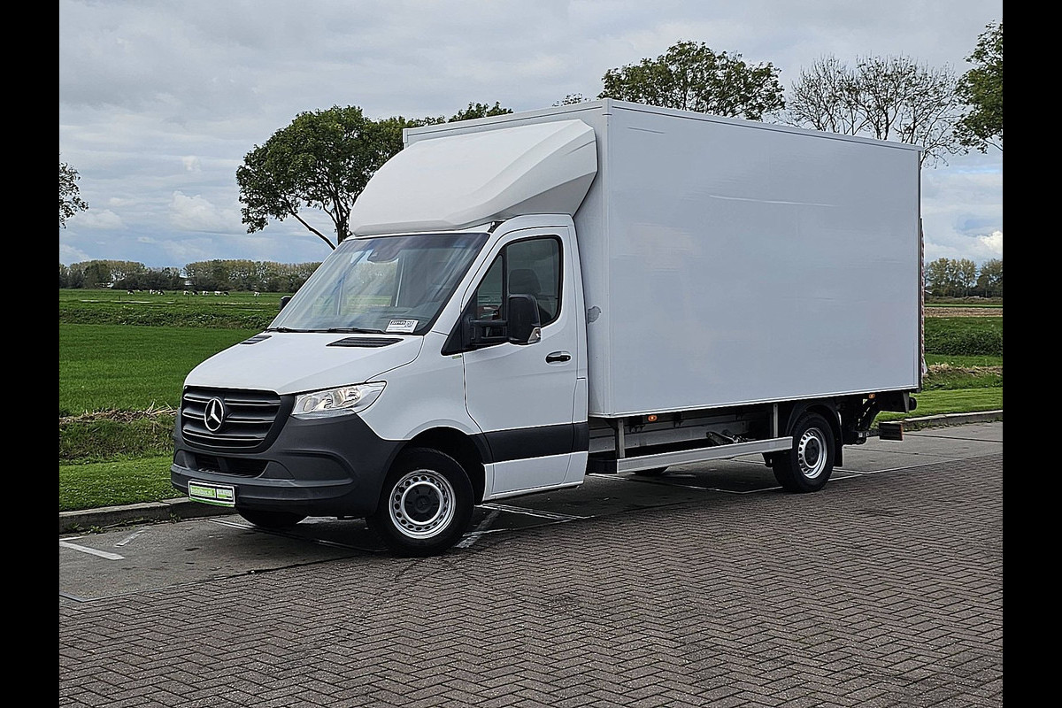 Mercedes-Benz Sprinter 314 2.2 CDI L3 EURO VI-D Bakwagen Laadklep Airco ZIjdeur Spoiler Mbux Euro6 143Pk!
