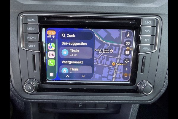 Volkswagen Caddy 2.0 TDI 102PK L2H1 Euro 6 Maxi Exclusive Edition Automaat/CarPlay/cruise control/trekhaak