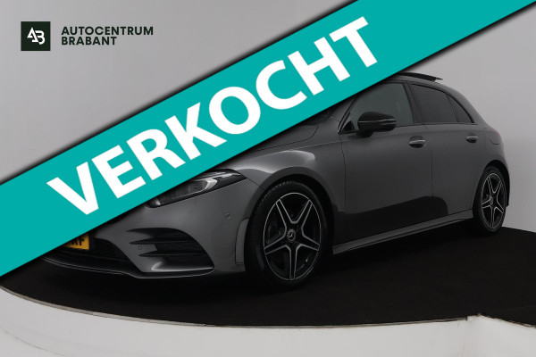 Mercedes-Benz A-Klasse 180 Business Solution AMG (PANORAMADAK, SFEERVERLICHTING, STOELVERWARMING, ELEKTR STOELEN, SENSOREN)