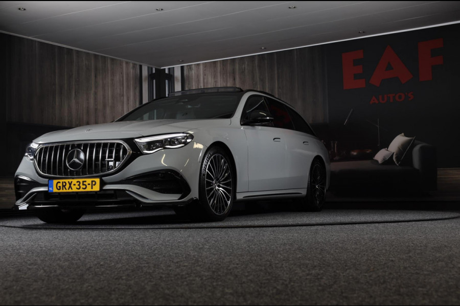 Mercedes-Benz E-Klasse Estate 300 e AMG Line / HYPERSCREEN / Acc / Lane Assist / Dode Hoek / Head Up / 360 Camera / Leder / Pano