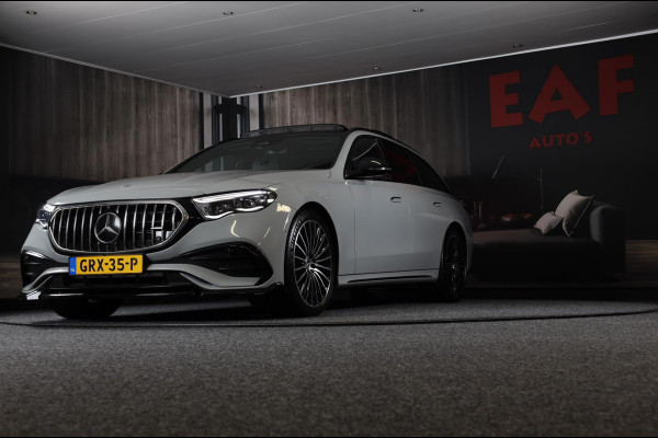 Mercedes-Benz E-Klasse Estate 300 e AMG Line / HYPERSCREEN / Acc / Lane Assist / Dode Hoek / Head Up / 360 Camera / Leder / Pano