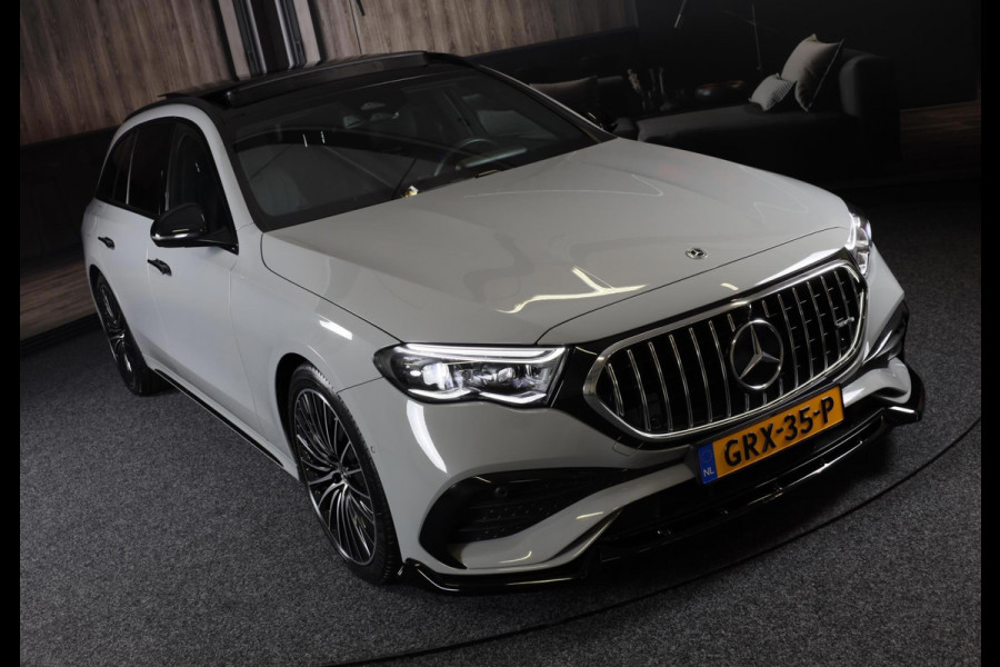Mercedes-Benz E-Klasse Estate 300 e AMG Line / HYPERSCREEN / Acc / Lane Assist / Dode Hoek / Head Up / 360 Camera / Leder / Pano