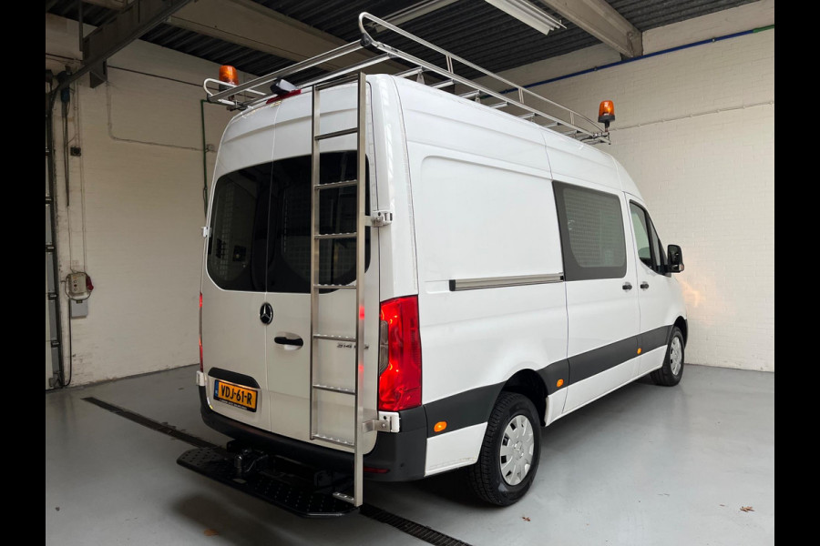 Mercedes-Benz Sprinter Automaat Servicewagen 314 2.2 CDI 140PK L2H2 euro6 Imperiaal, BOTT, Victron V230, Standkachel RIJKLAARPRIJS