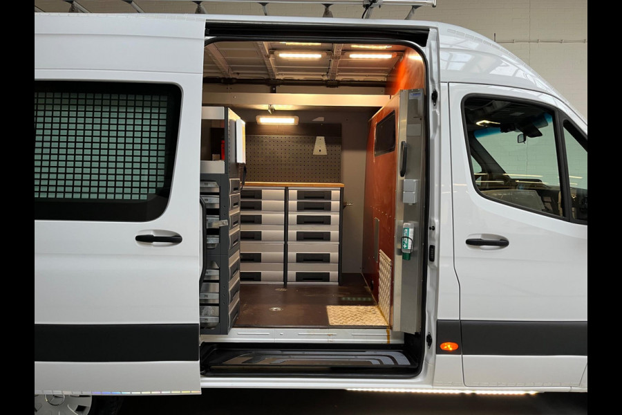 Mercedes-Benz Sprinter Automaat Servicewagen 314 2.2 CDI 140PK L2H2 euro6 Imperiaal, BOTT, Victron V230, Standkachel RIJKLAARPRIJS