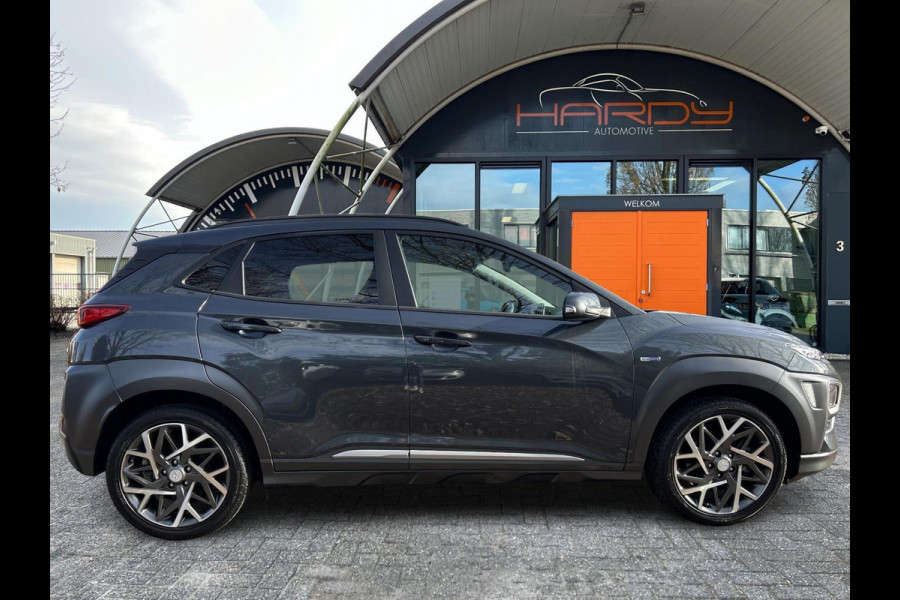 Hyundai Kona 1.6 GDI HEV Premium Trekh Leer Head Up Rijklaarprijs incl. onderhoudsbeurt / 4 nw banden
