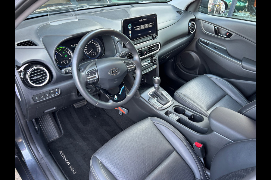 Hyundai Kona 1.6 GDI HEV Premium Trekh Leer Head Up Rijklaarprijs incl. onderhoudsbeurt / 4 nw banden