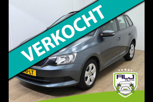 Škoda Fabia Combi Occasion met airco en isofix | Tweedehands Skoda Fabia kleine stationwagen in antracietgrijs | Sportvelgen