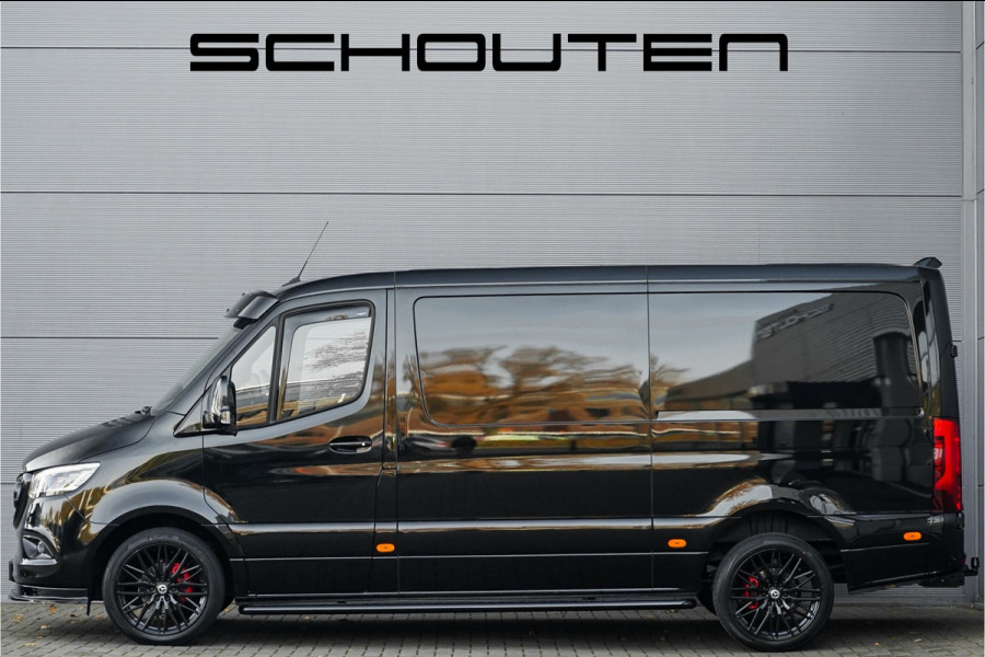 Mercedes-Benz Sprinter 319 1.9 CDI L2H1 BPM Vrij Black Pack Vol 20" Distronic Camera Trekhaak 3.5T