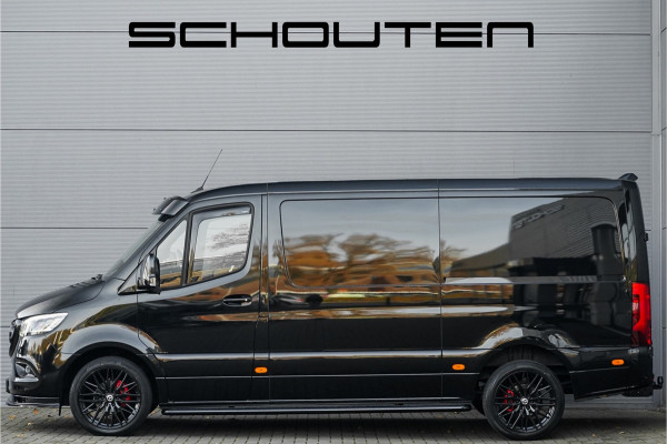 Mercedes-Benz Sprinter 319 1.9 CDI L2H1 BPM Vrij Black Pack Vol 20" Distronic Camera Trekhaak 3.5T