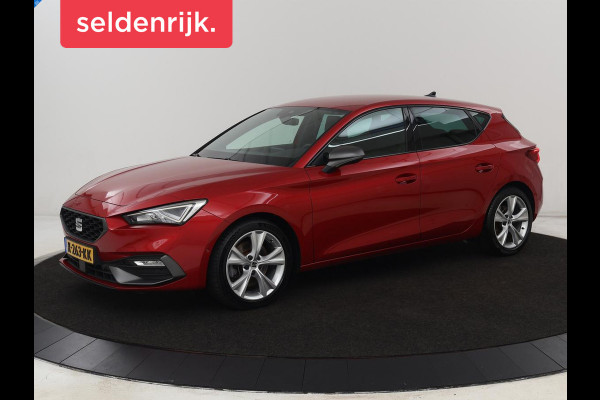 Seat Leon 1.5 eTSI FR Launch Edition | Stoelverwarming | Carplay | Adaptive cruise | Dynamic Chassis Control | Keyless | Sfeerverlichting | Stuurverwarming | Navigatie | Parkeerhulp