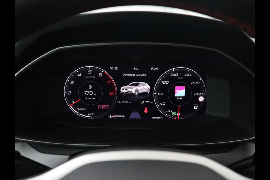 Seat Leon 1.5 eTSI FR Launch Edition | Stoelverwarming | Carplay | Adaptive cruise | Dynamic Chassis Control | Keyless | Sfeerverlichting | Stuurverwarming | Navigatie | Parkeerhulp