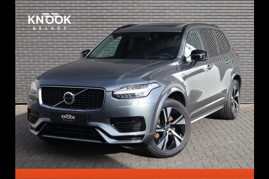 Volvo XC90 2.0 T8 Twin Engine AWD Inscription Automaat / 7 Persoons / Panoramadak / Harman Kardon / Comfortstoelen / Trekhaak / 20 Inch / Stoelverwarming / Achteruitrijcamera / LED / Elektrisch Verstelbare Stoelen