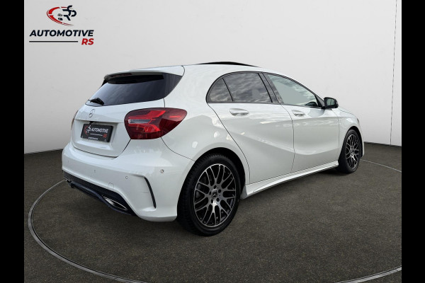 Mercedes-Benz A-Klasse 180 AMG-Line Pano Sportstoelen Led Navi Camera Parkeersensor V+A Cruise Control Sfeerverlichting