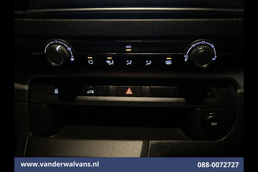 Opel Vivaro 2.0 CDTI 145pk L3H1 Euro6 Airco | Apple Carplay | Android Auto | Cruisecontrol | 2500kg Trekhaak Parkeersensoren, Bijrijdersbank