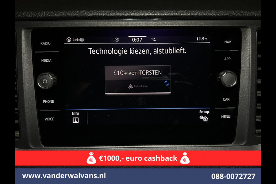 Volkswagen Crafter 2.0 TDI 140pk L3H2 (oude L2H1) Euro6 # Airco | Navigatie | Apple Carplay | Android auto parkeersensoren, 3000kg trekvermogen