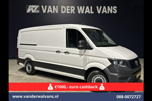 Volkswagen Crafter 2.0 TDI 140pk L3H2 (oude L2H1) Euro6 # Airco | Navigatie | Apple Carplay | Android auto parkeersensoren, 3000kg trekvermogen