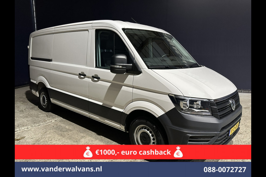 Volkswagen Crafter 2.0 TDI 140pk L3H2 (oude L2H1) Euro6 # Airco | Navigatie | Apple Carplay | Android auto parkeersensoren, 3000kg trekvermogen