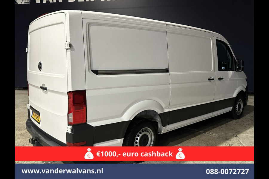 Volkswagen Crafter 2.0 TDI 140pk L3H2 (oude L2H1) Euro6 # Airco | Navigatie | Apple Carplay | Android auto parkeersensoren, 3000kg trekvermogen