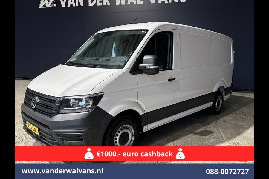 Volkswagen Crafter 2.0 TDI 140pk L3H2 (oude L2H1) Euro6 # Airco | Navigatie | Apple Carplay | Android auto parkeersensoren, 3000kg trekvermogen