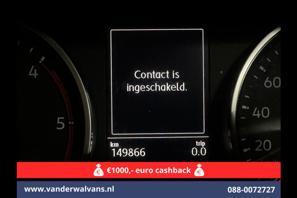 Volkswagen Crafter 2.0 TDI 140pk L3H2 (oude L2H1) Euro6 # Airco | Navigatie | Apple Carplay | Android auto parkeersensoren, 3000kg trekvermogen