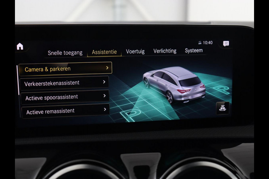 Mercedes-Benz CLA-Klasse Shooting Brake 250e AMG Night | Stoelverwarming | 360 camera | Carplay | Leder/Alcantara | Full LED | Navigatie | Full LED | Park Assist | PHEV | Plug In