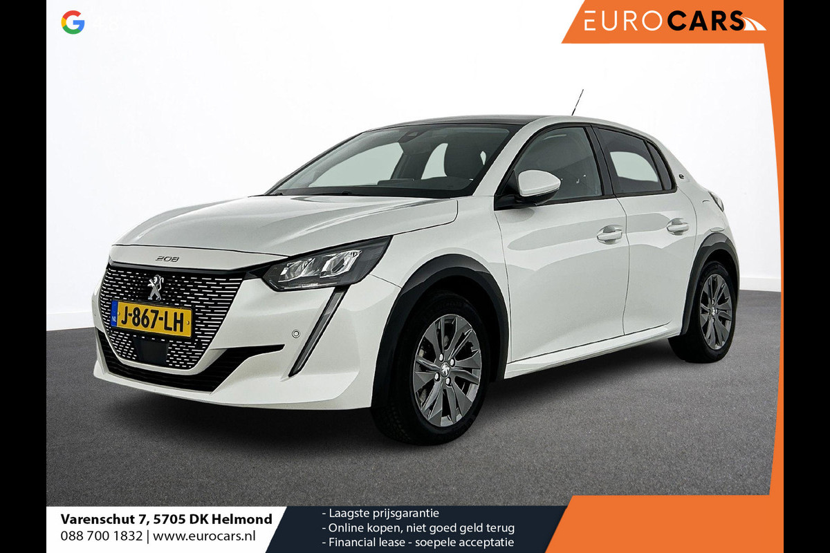 Peugeot e-208 EV Allure 50 kWh Panoramadak Airco ECC Navi Carplay PDC VA+ Camera Virtual 3D Cockpit Adaptive Cruise Control Stoelverwarming