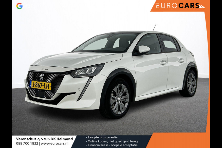 Peugeot e-208 EV Allure 50 kWh Panoramadak Airco ECC Navi Carplay PDC VA+ Camera Virtual 3D Cockpit Adaptive Cruise Control Stoelverwarming