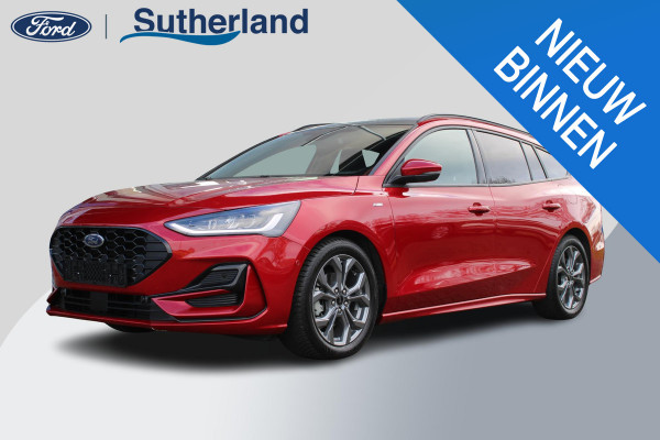 Ford FOCUS Wagon 1.0 EcoBoost Hybrid ST Line X 155pk | Trekhaak afneembaar | Panoramadak | Bang&Olufsen | Adaptive cruise control | Winter Pack | All season banden | Camera