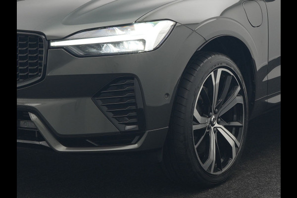 Volvo XC60 T6 Plug in Hybrid LONG RANGE AWD R-Design 350pk Dealer O.H. PHEV | Panodak | 360 Camera | Luxe Lederen Sportstoelen Memory & Ventilatie | 21" L.M | Google Maps | Keyless | Verwarmde Stoelen & Stuur | Virtual |  DAB |