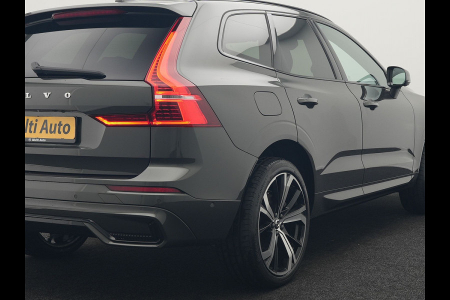 Volvo XC60 T6 Plug in Hybrid LONG RANGE AWD R-Design 350pk Dealer O.H. PHEV | Panodak | 360 Camera | Luxe Lederen Sportstoelen Memory & Ventilatie | 21" L.M | Google Maps | Keyless | Verwarmde Stoelen & Stuur | Virtual |  DAB |