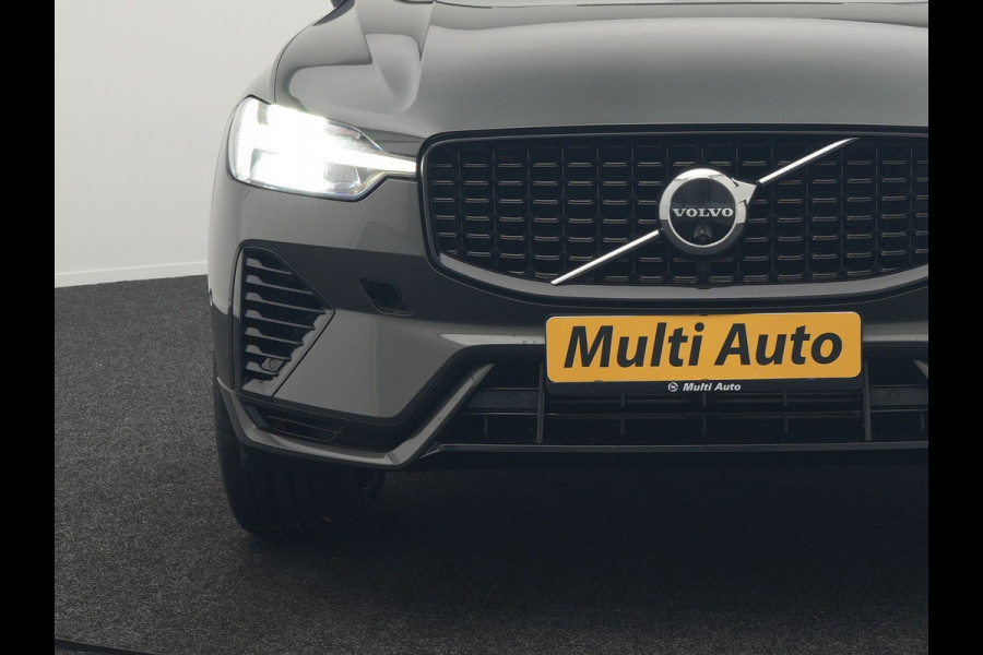 Volvo XC60 T6 Plug in Hybrid LONG RANGE AWD R-Design 350pk Dealer O.H. PHEV | Panodak | 360 Camera | Luxe Lederen Sportstoelen Memory & Ventilatie | 21" L.M | Google Maps | Keyless | Verwarmde Stoelen & Stuur | Virtual |  DAB |