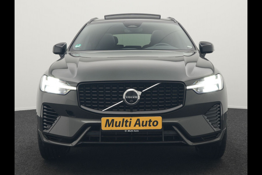 Volvo XC60 T6 Plug in Hybrid LONG RANGE AWD R-Design 350pk Dealer O.H. PHEV | Panodak | 360 Camera | Luxe Lederen Sportstoelen Memory & Ventilatie | 21" L.M | Google Maps | Keyless | Verwarmde Stoelen & Stuur | Virtual |  DAB |