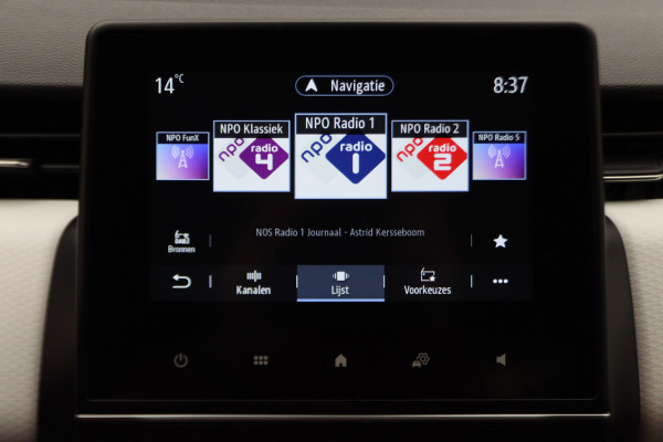 Renault Clio 1.6 E-Tech Hybrid 145 Evolution Airco, Camera, Apple Carplay, Cruise, Elektrisch Pakket, LED, PDC, 16''